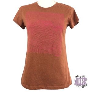 PRANA Mountains High Contrast Fair Trade Tee Top